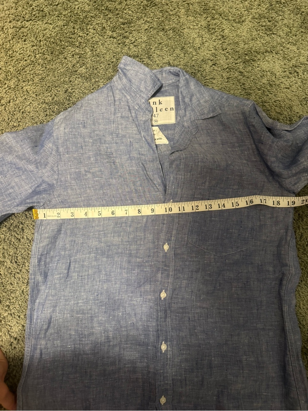 Frank & Eileen Rory Maxi Button down Linen Dress - Picture 12 of 15
